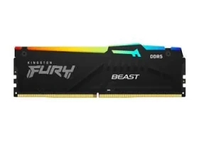 Kingston FURY Beast RGB 16GB (1x16GB) DDR5 6000MHz / CL36 / DIMM / 1.35V / EXPO (KF560C36BBE2A-16)
