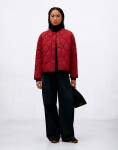 ECOALF Musa Onion Jacket Woman CRIMSON RED XS