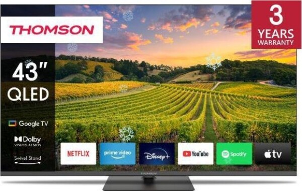 Thomson TV SET LCD 43" QLED 4K/43QG5C14 THOMSON