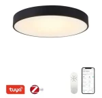 Immax NEO RONDATE SLIM čierna / Stropné svietidlo / 60 cm / 53 W / Zigbee 3.0 TUYA (07202L)