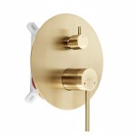 REA - Podomietková sprchová sada Foss Clif Brush Gold + BOX REA-P5647