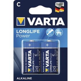 Varta Longlife Batéria LR14 (C malé mono) / 1.5V / 7800 mAh / alkalická / 2 ks / v blistri (4914121412)