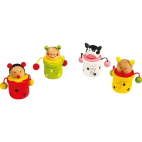 Small Foot Krabička na mliečne zúbky zvieratká 4 ks (LE7795)