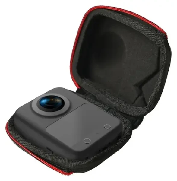 Telesin S6-PRC-22-TDJ čierna / Ochranné púzdro / DJI OSMO 360 / PU / Otváranie zospodu (S6-PRC-22-TDJ)