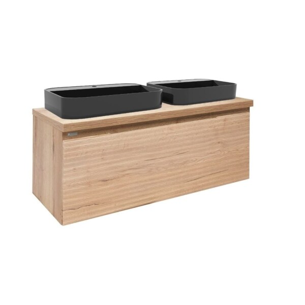 Kúpeľňová skrinka s umývadlom Naturel Savona 118x43x44, 8 cm dub halifax mat SAVONA120DHDUB SAVONA120DHDUB
