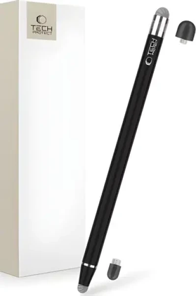 Tech-Protect USP100 čierna / Dotykové pero / pasívne / univerzálne / 4 hroty (5906302370313)