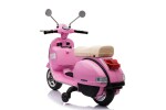 Mamido Mamido Detský elektrický skúter Vespa PX150 12V ružový