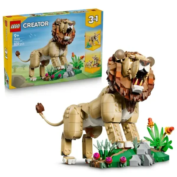 LEGO® Creator 31386 Divoké zvieratá: Majestátny lev