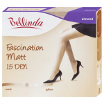 Dámske pančuchové nohavice FASCINATION MATT 15 DEN Almond - BELLINDA L almond