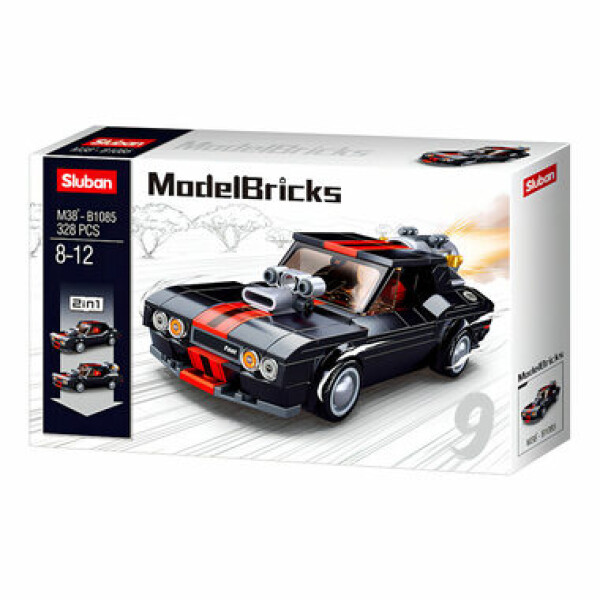 Sluban Model Bricks M38-B1085 Pouličné pretekárske auto 2v1