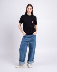 Carhartt WIP W' S/S Pocket Heart T-Shirt Black/Red L