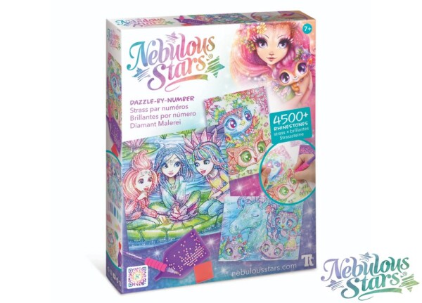 Sada kamienkových ozdôb podľa čísel, Nebulous Stars, W051676