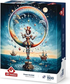 ART PUZZLE Puzzle Morský akrobat
