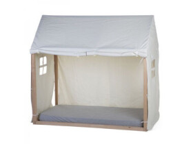 Childhome Textilný poťah Tipi White na rám postele Domček 70x140cm (TIPBFC70W)