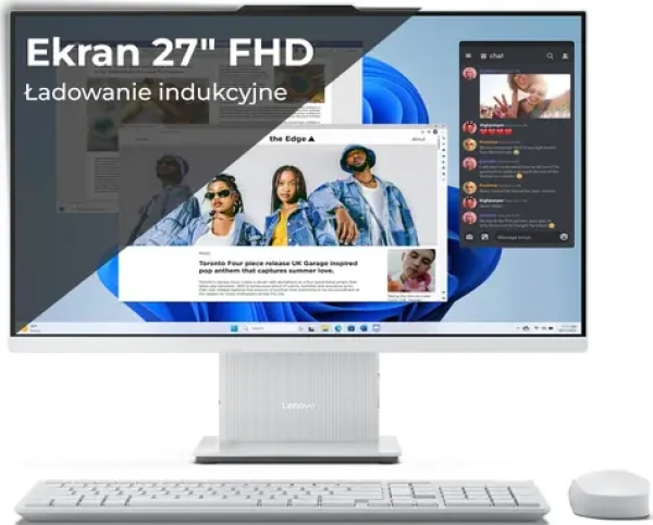 Lenovo IdeaCentre AIO 3 27 sivá / 27" FHD / Intel Core i5-13420H / 16GB DDR5 / 512GB SSD / Intel UHD / W11H (F0HM00RSPB)
