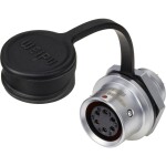 Weipu SF1212/S6 guľatý faston, 1 ks; SF1212/S6