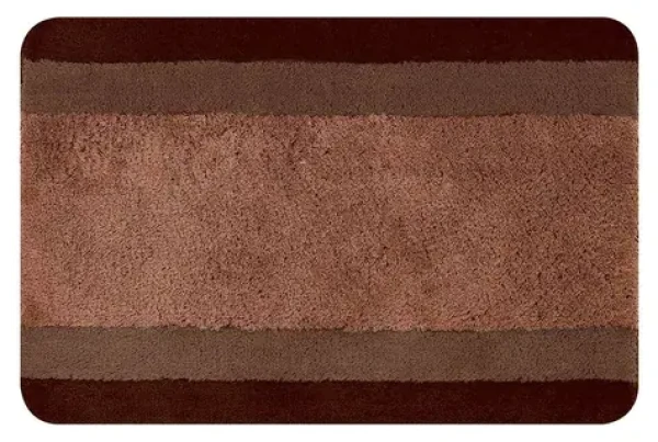SPIRELLA Kúpeľňová predložka BALANCE hnedá / 60 x 90 cm / polyester / protišmyková