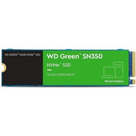 WD Green SN350 480 GB / M.2 SSD 2280 / PCIe Gen3 x4 / TLC / R: 2400MBs / W: 1650MBs / IOPS: 250K amp; 170K / MTBF: 1mil / 3y (WDS480G2G0C)