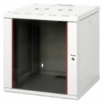 Equip nástenný rozvádzač 12U 600×600 mm sivá / Nástenný rozvádzač / 19" / Sklenené dvere / Pasívne chladenie (EPM-12-6060-G-CBAA)