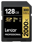 Lexar Professional 2000x 128GB / Pamäťová karta SDXC / UHS-II / U3 / Class 10 (LSD2000128G-BNNNG)