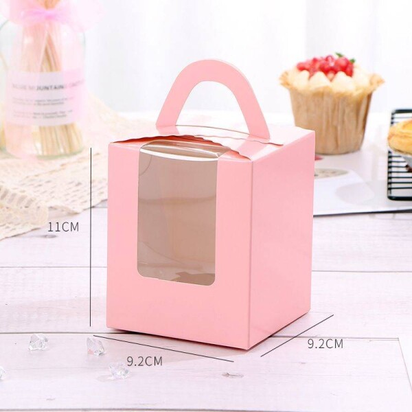 Krabica na cupcaky 100 ks ružová - Cakesicq - Cakesicq