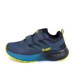 Chlapčenské outdoorové topánky na suchý zips Bugga SOLIS Blue B00204-04 - 34