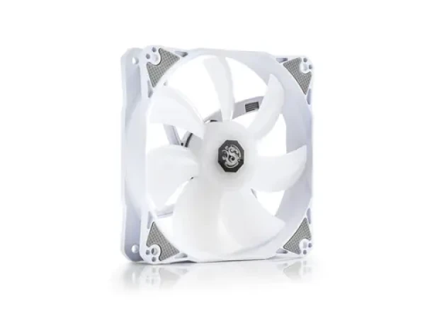 BitsPower Notos 120mm ARGB biela / 120 mm / 28 dB @ 1800 RPM / 8 LEDs / 4-pin (BPTA-FX1812NTWH-1)
