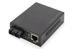 Digitus DN-82160 / Media konvertor / Gigabit Ethernet / RJ45 - SC / PoE 30 W / Singlemode / dosah 20 km (DN-82160)