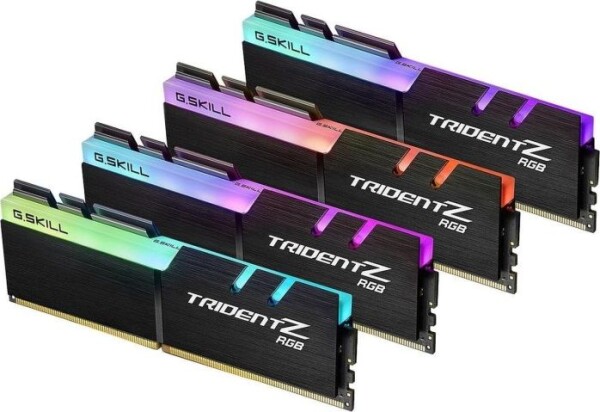 G.Skill Trident Z RGB 128GB (4x32GB) 4000MHz / DDR4 / CL18-22-22-42 / 1.4V / XMP 2.0 (F4-4000C18Q-128GTZR)