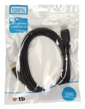 HDMI kábel 1.4 pozlátený 1,8 m / Kábel HDMI / M/M / pozlátené konektory (AKTBXVH1P14G18B)