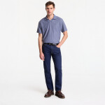 Tričko Calvin Klein Ss Easy Vertical Stripe Textured Polo Blue Nomad L