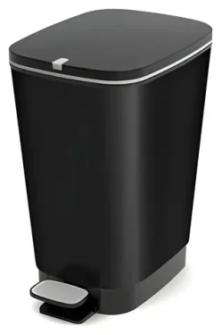KIS CHIC Bin M čierna / Odpadkový kôš / 26,5 x 45 x 40,5 cm (237612)