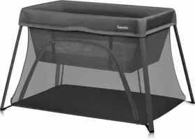 Lionelo Postieľka cestovná Alice 3v1 Grey / do 15 kg / skladacia / prepravná taška (LO-ALICE GREY)