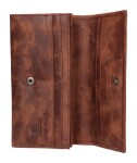 Dámska kožená peňaženka Lagen LG-2164 Brown