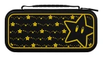 PDP Travel Case Plus GLOW Super Star černo-žlutá / Pouzdro pro Nintendo Switch / svítí ve tmě / nosné držadlo (500-224-STGD)