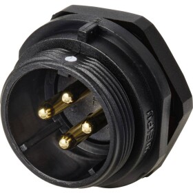 Weipu SP2112 / P 4 guľatý faston, 1 ks; SP2112 / P 4