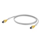 Weidmüller 1312160070 RJ45 sieťové káble, prepojovacie káble S/FTP 7 m žltá samozhášavý 1 ks; 1312160070