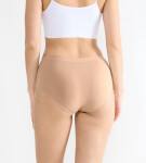 Dámske nohavičky s vysokým pásom GO Sense 2P - BROWN - light beige 1195 - SLOGGI PEANUT BUTTER XL