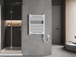 MEXEN/S - Urán radiátor + vykurovacia tyč 800 x 600 mm, 600 W, biela W105-0800-600-2600-20