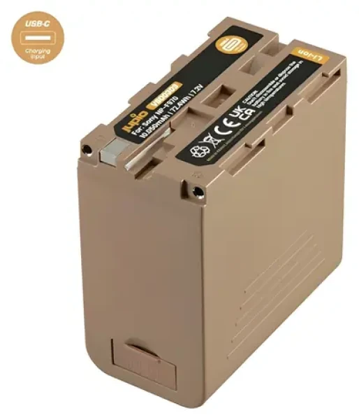 JUPIO NP-F970 ULTRA C 10050mAh / Akumulátor / pre Sony NP-F970 / USB-C nabíjanie (VSO0303)