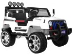 Mamido Elektrické autíčko Jeep Raptor 4x4 biele