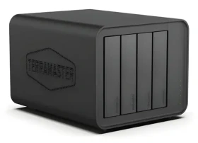 TerraMaster D4-320 čierna / Diskové pole DAS / 4-bay / USB 3.2 Gen 2 10 Gbps / Diskless (D4-320)