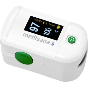Medisana PM 100 Connect monitor srdečního tepu Prst, Bílá