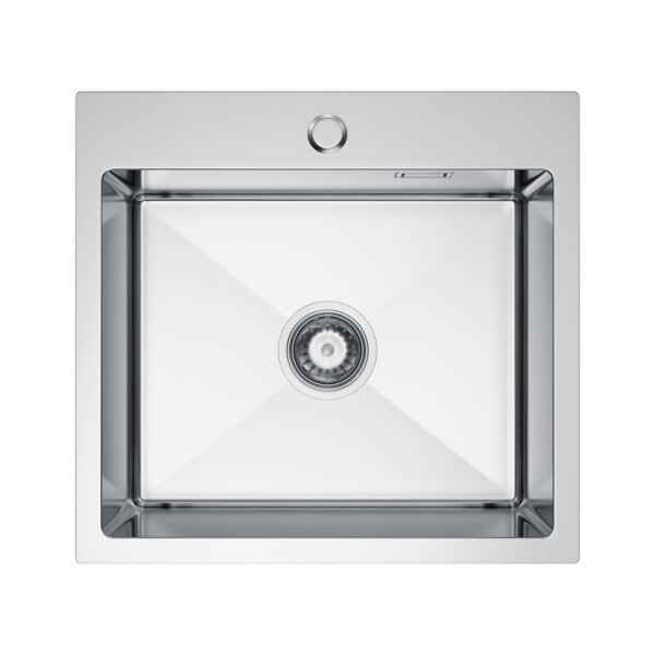 VELAZO Nerezový drez 48 x 45 cm s otvorom pre batériu, Velazo VELAZ4845