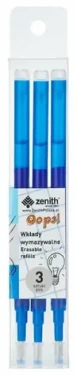 ASTRA Náhradné náplne Zenith Oops! 0,6 mm - modré (3ks) (127299)