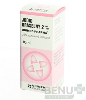 UNIMED PHARMA Jodid draselný 2 % 10 ml