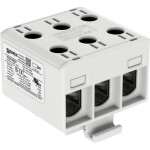 Ouneva Group VC05-0054 blok rozvádzača skrutkovací sivá 1 ks; VC05-0054