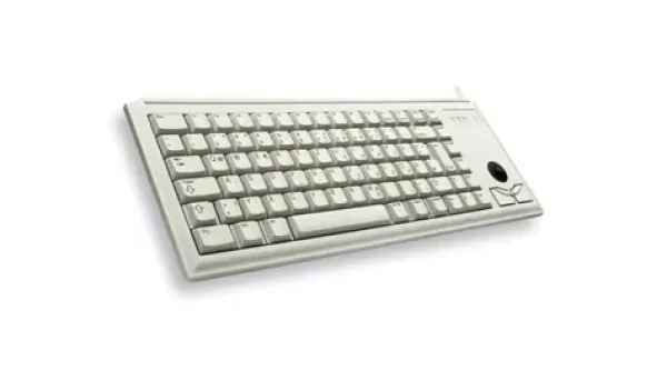 Cherry G84-4420LUBEU-0 šedá / Klávesnica s trackballom / drôtová / USB / US layout (G84-4420LUBEU-0)