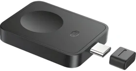 Baseus MagPro čierna / Bezdrôtová nabíjačka pre Apple Watch / 2,5 W / magnetické pripojenie (6932172679491)