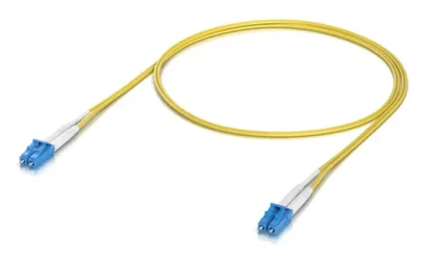 Ubiquiti UACC-OFC-S2-LULU-1M žltá / Optický patch kábel / LC-LC / Duplex / OS2 / 1 m (UACC-OFC-S2-LULU-1M-50)